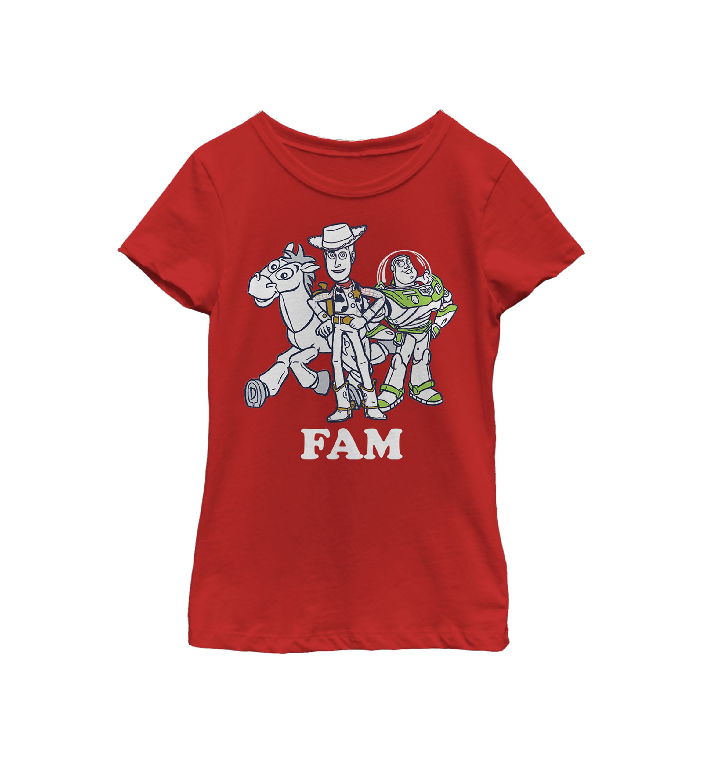 Girls 4-6x Fam Graphic T-Shirt