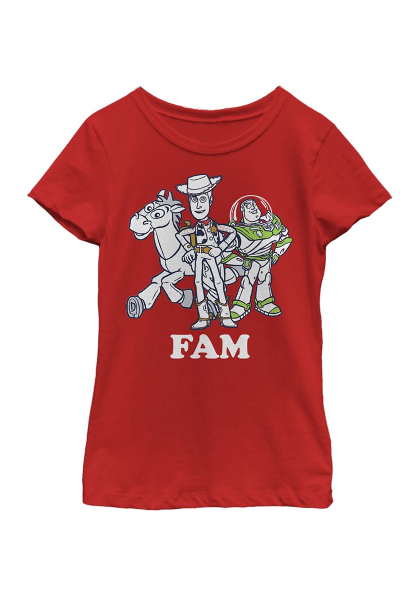 Girls 4-6x Fam Graphic T-Shirt
