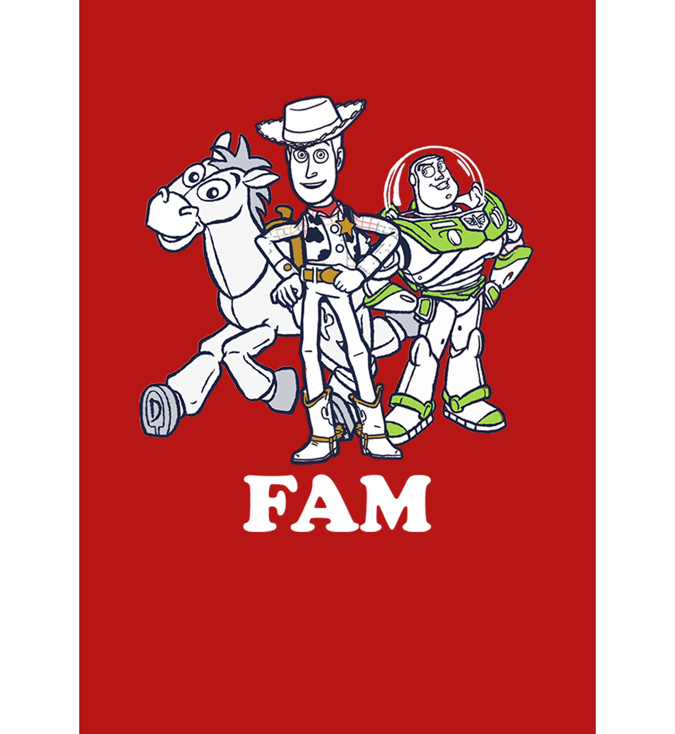 Girls 4-6x Fam Graphic T-Shirt