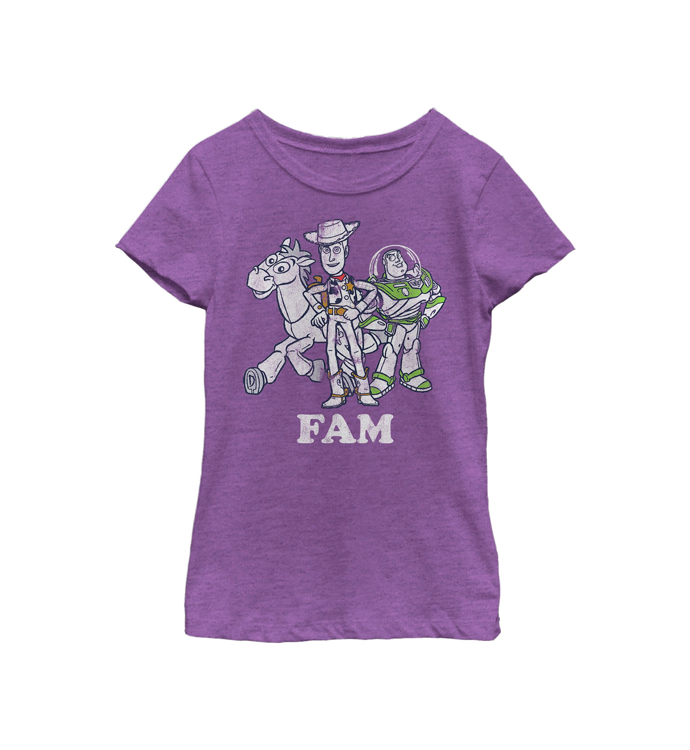 Girls 4-6x Fam Graphic T-Shirt