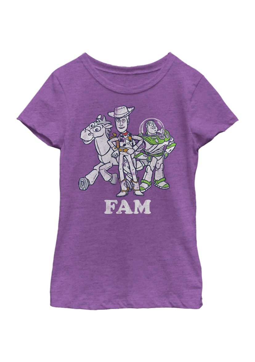 Girls 4-6x Fam Graphic T-Shirt