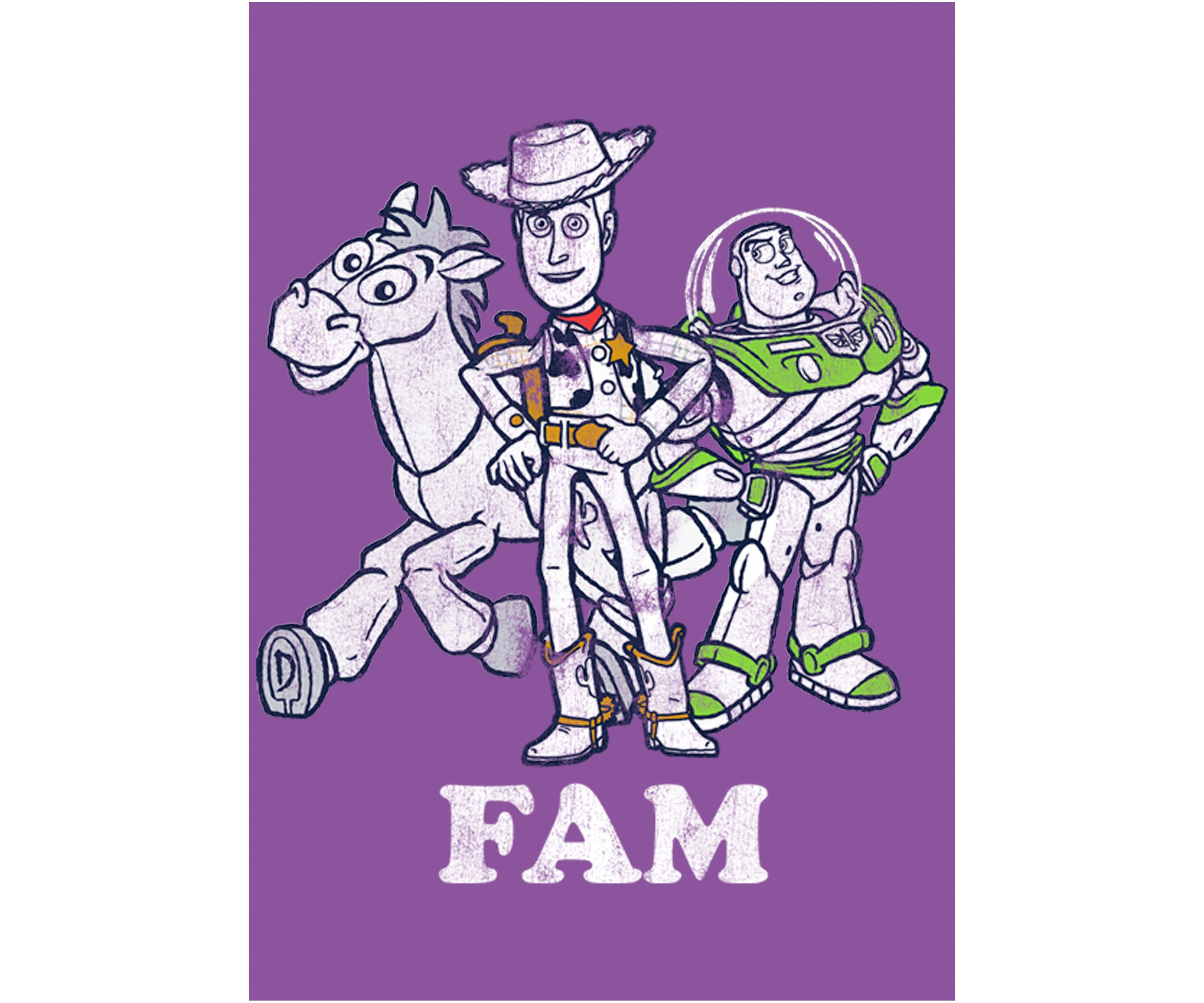 Girls 4-6x Fam Graphic T-Shirt