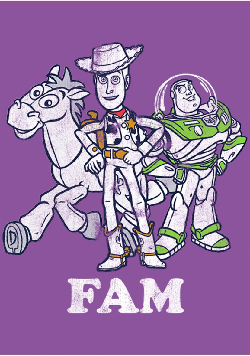 Girls 4-6x Fam Graphic T-Shirt