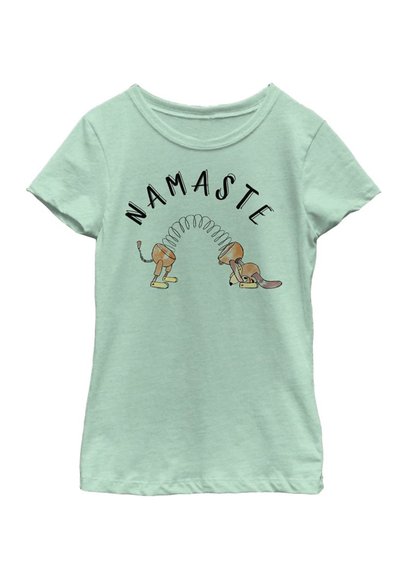 Girls 4-6x  Namaste Slinky Graphic T-Shirt