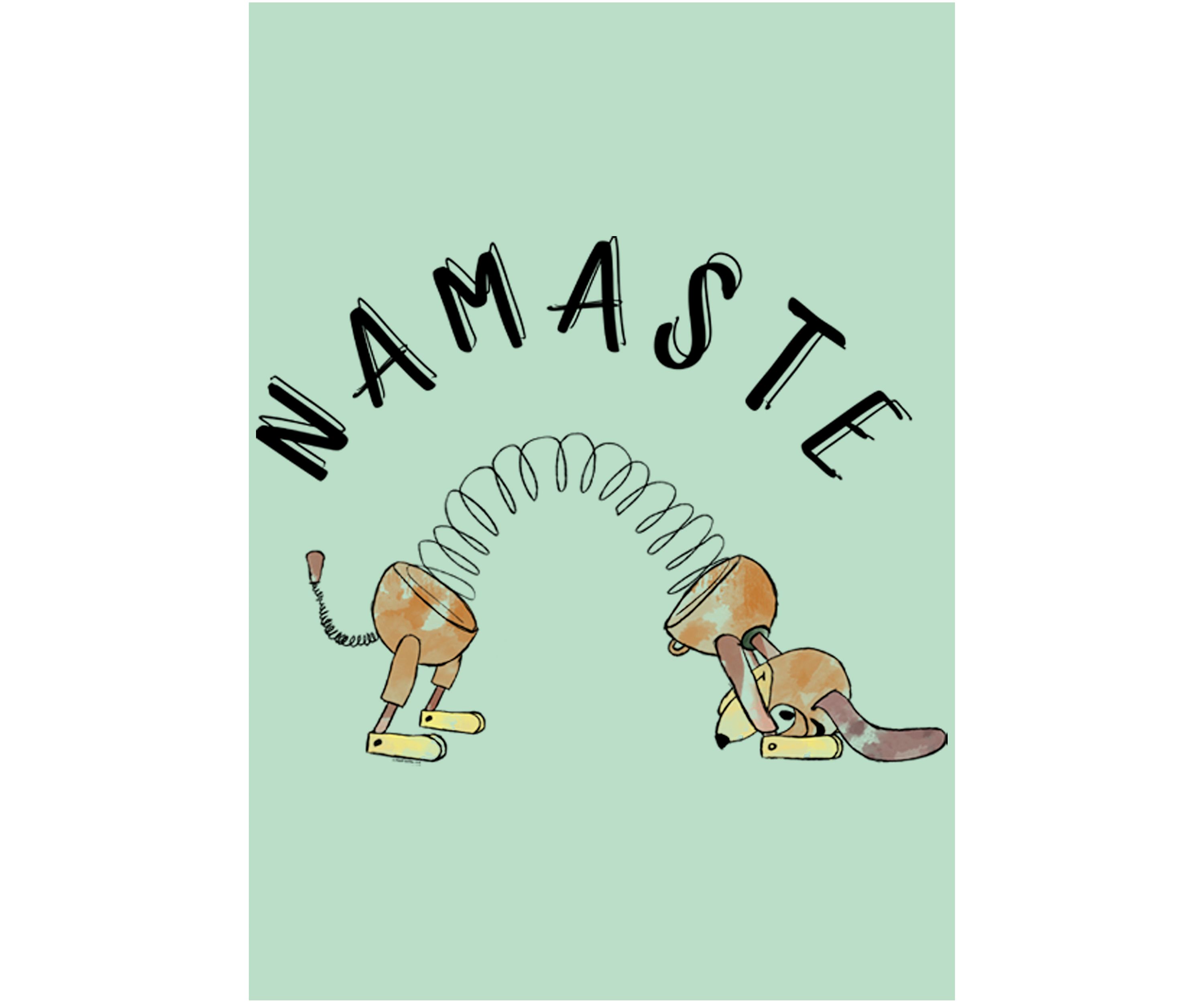 Girls 4-6x  Namaste Slinky Graphic T-Shirt