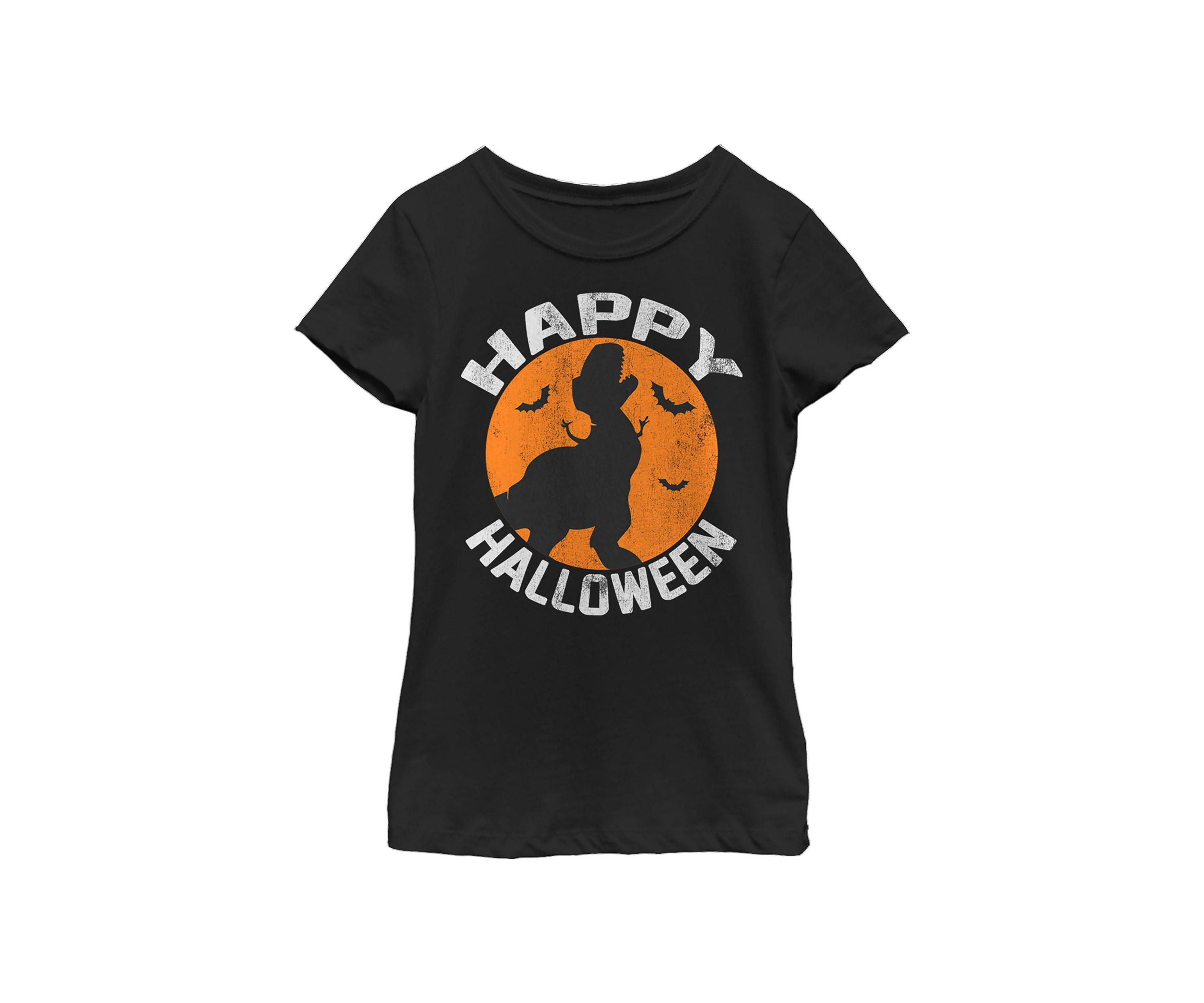 Girls 4-6x  Rex Halloween Graphic Top