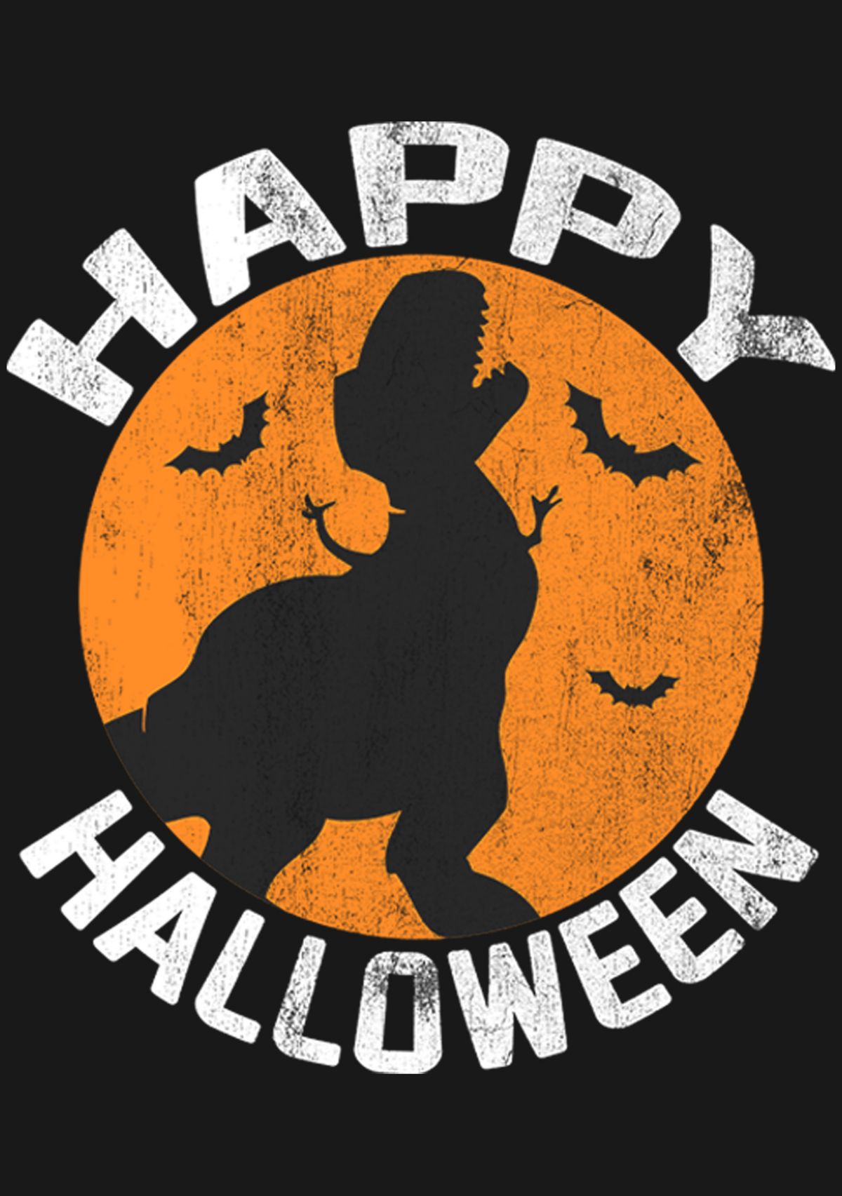 Girls 4-6x  Rex Halloween Graphic Top