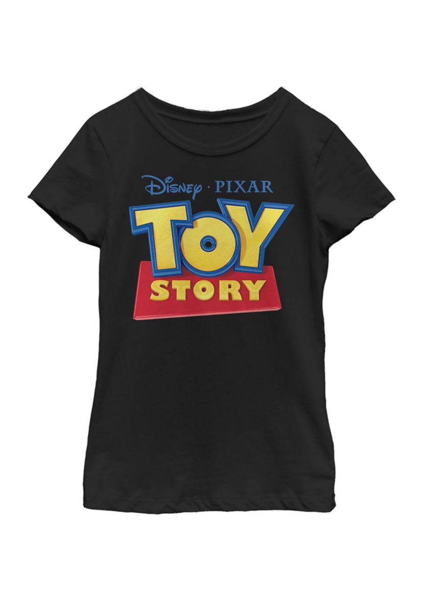 Girls 4-6x  3D Logo Graphic Top