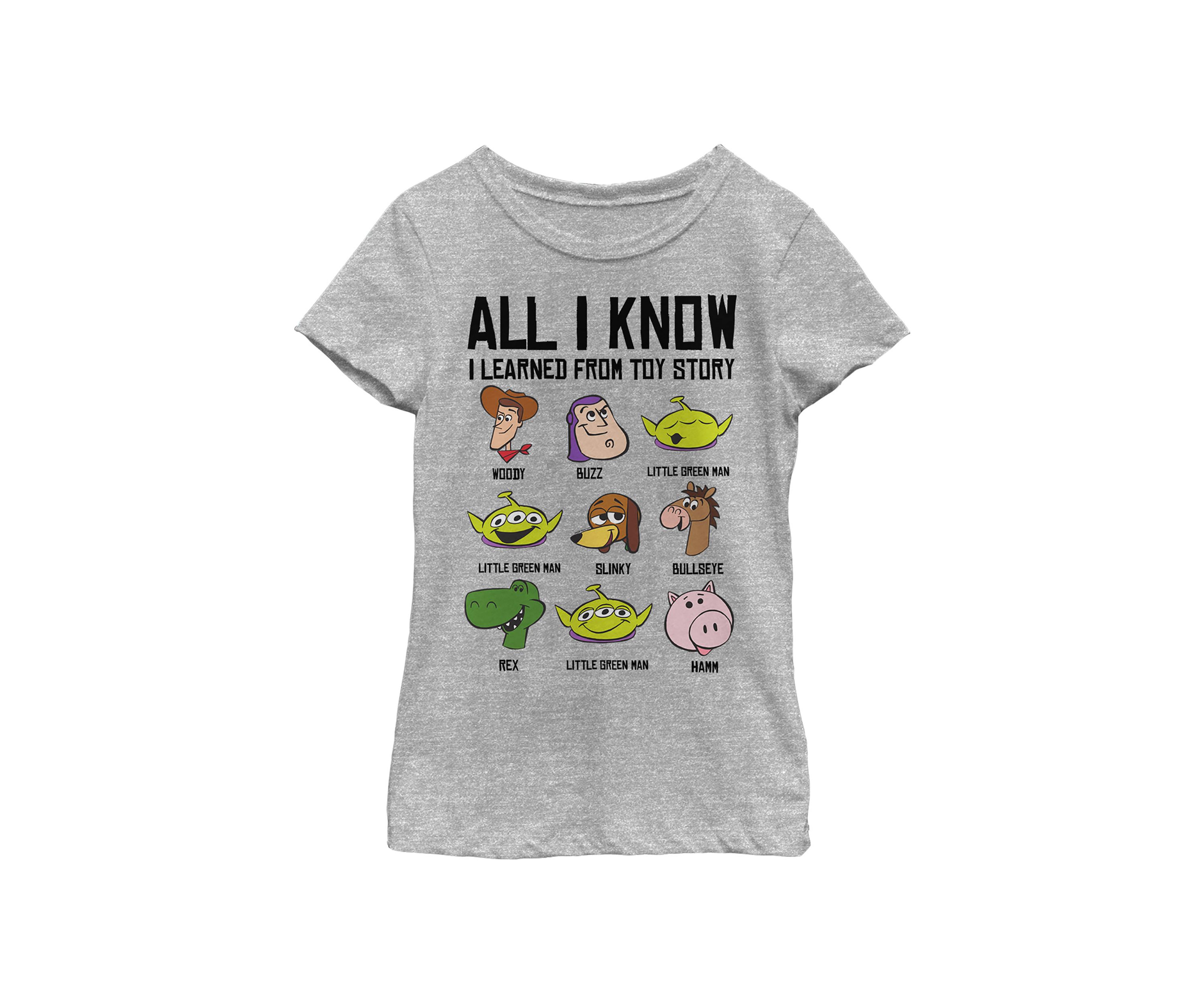 Girls 4-6x  All I Know Graphic Top