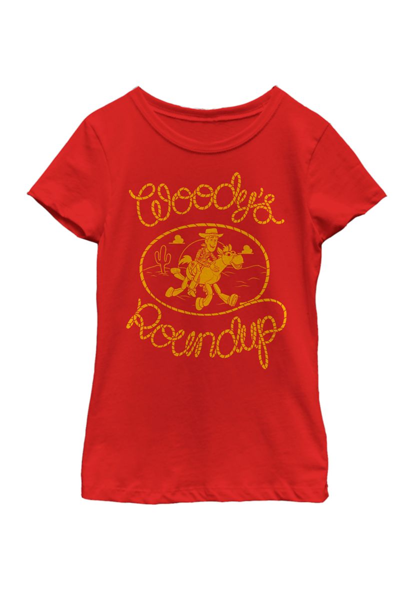 Girls 4-6x  Bullseye Graphic Top