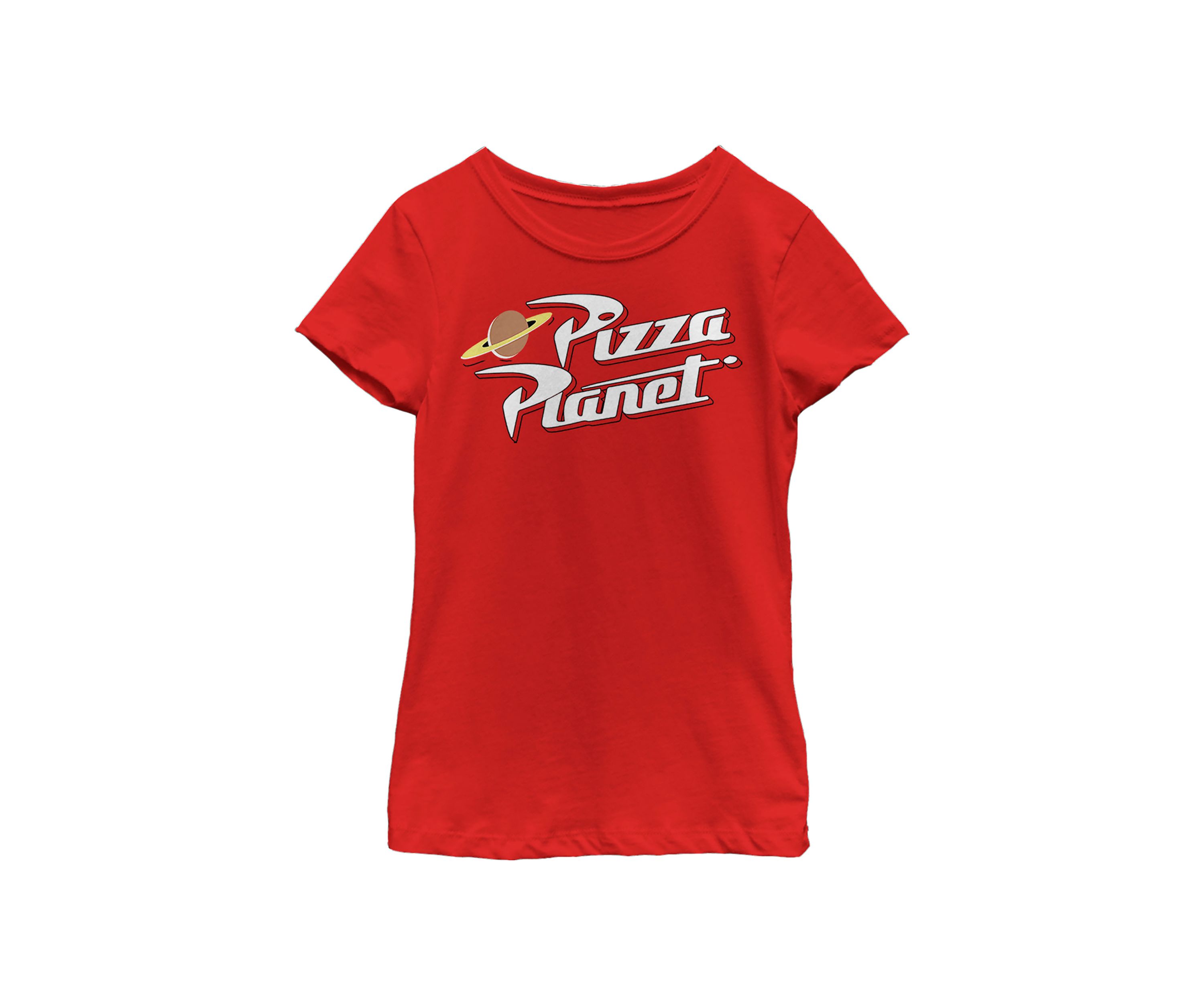 Girls 4-6x  Vintage Pizza Logo Graphic T-Shirt