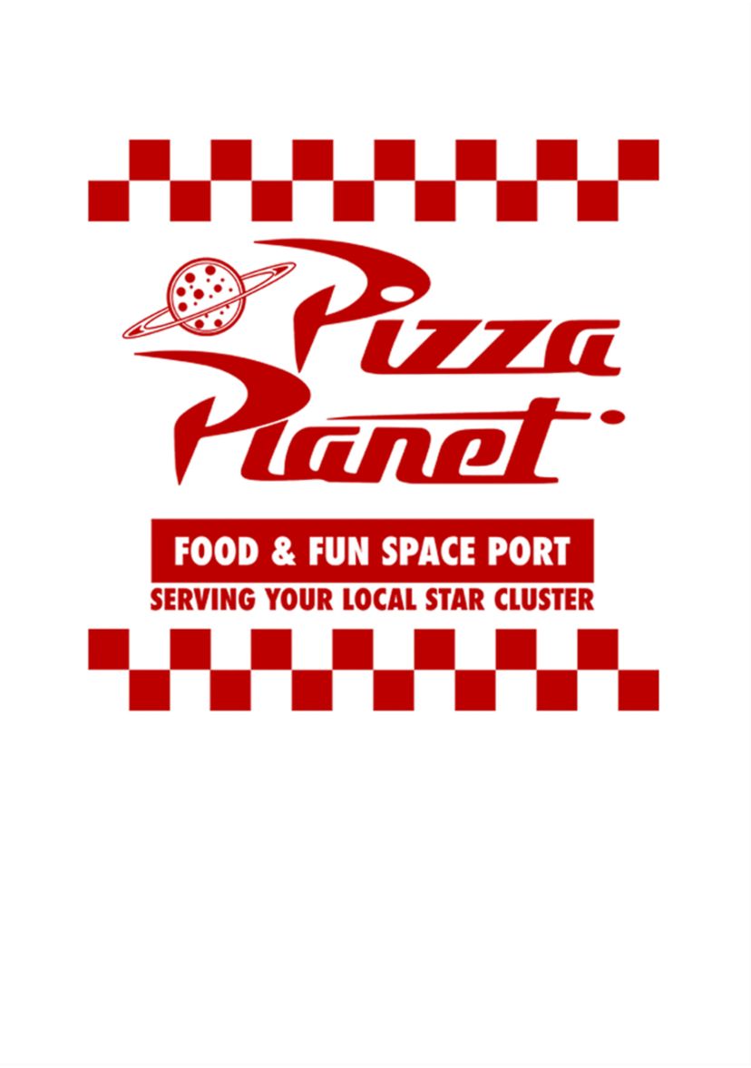 Girls 4-6x Pizza Planet Box Graphic T-Shirt