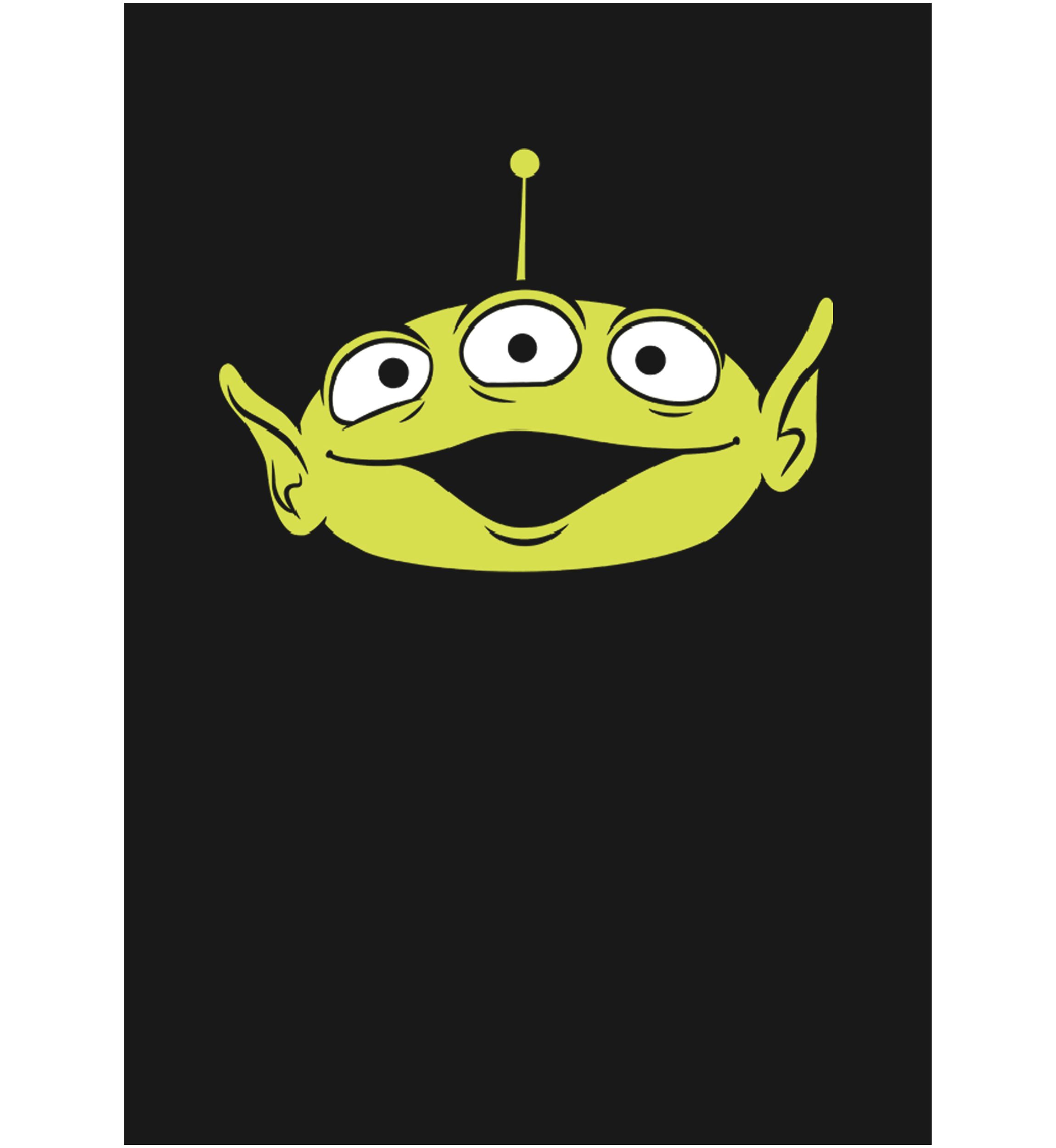 Girls 4-6x Alien Big Face Graphic T-Shirt