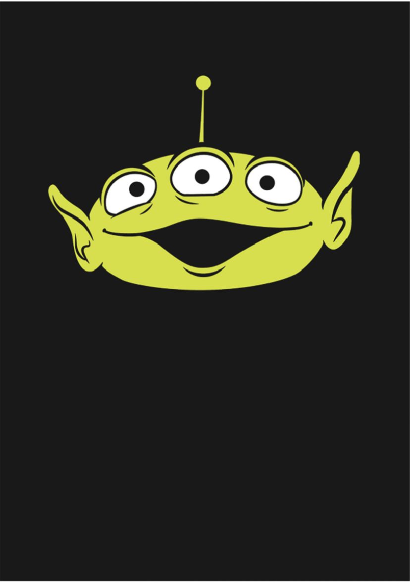 Girls 4-6x Alien Big Face Graphic T-Shirt