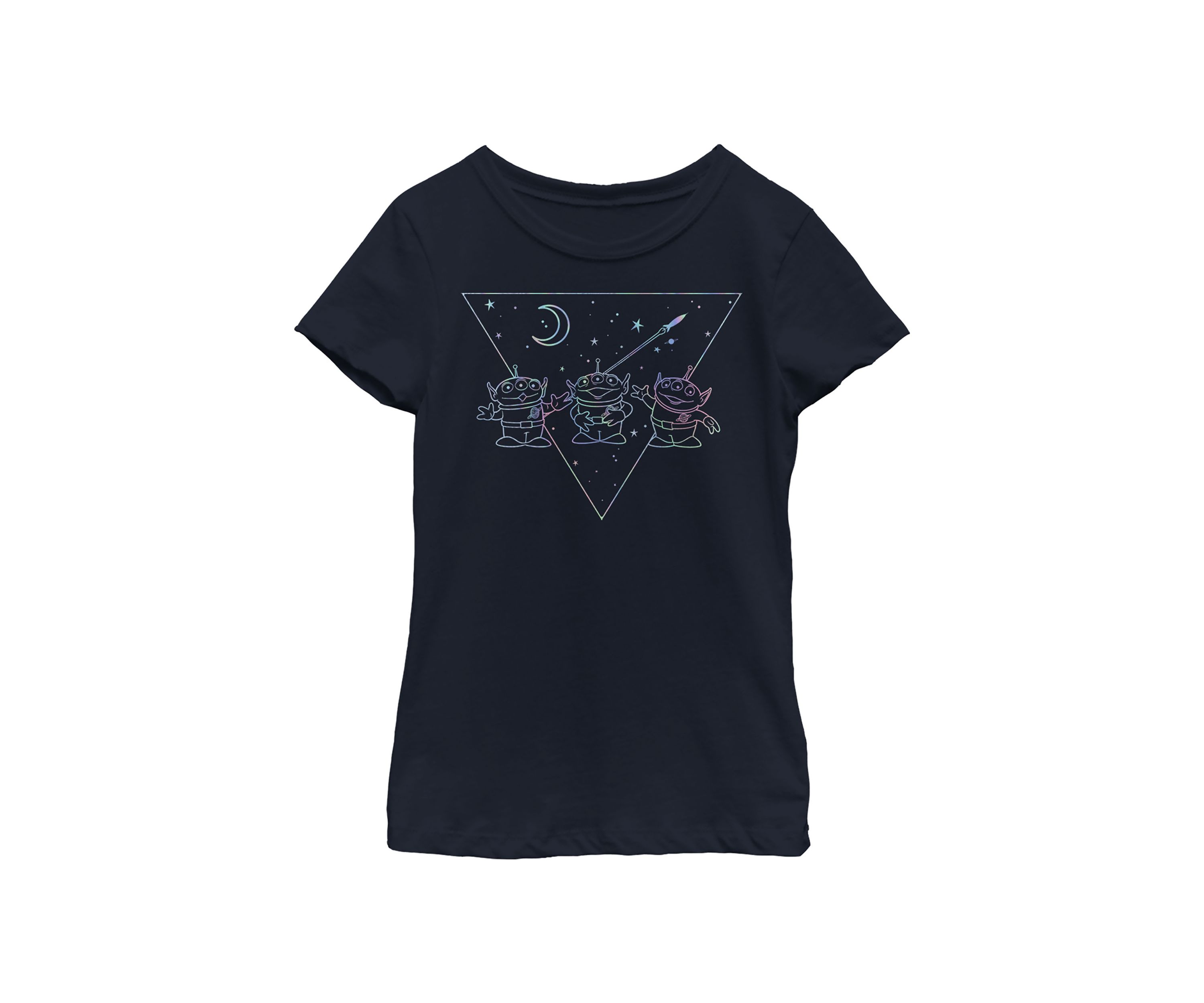 Girls 4-6x Alien Galaxy Graphic T-Shirt