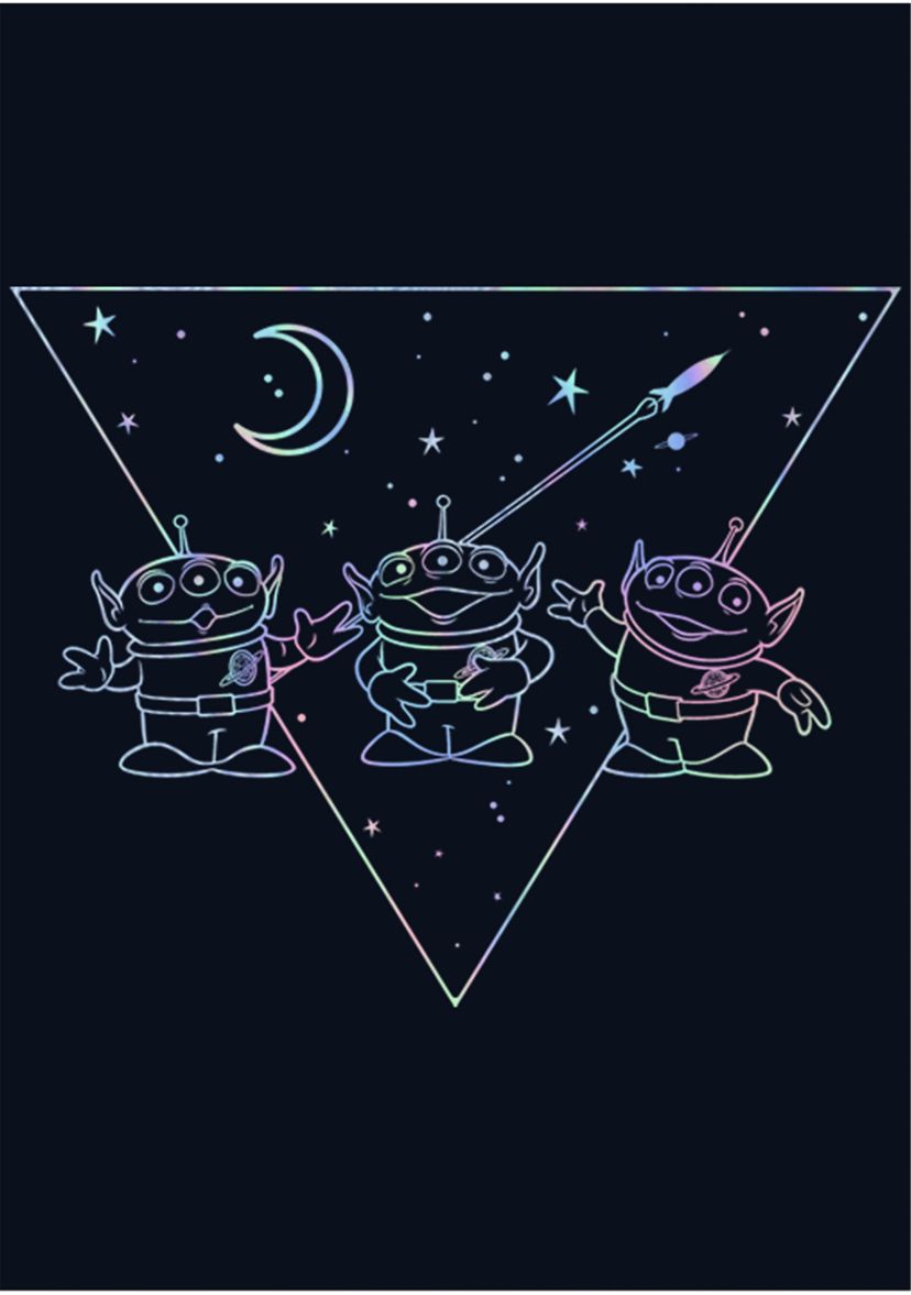 Girls 4-6x Alien Galaxy Graphic T-Shirt