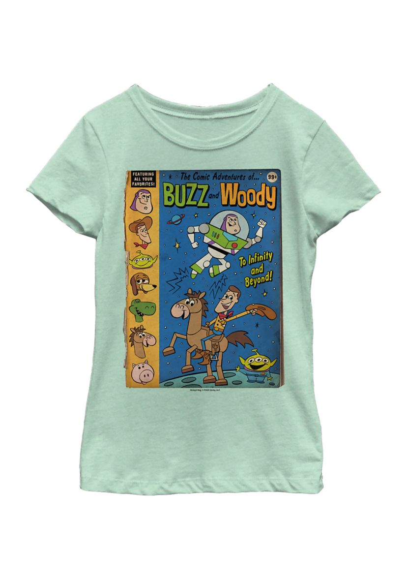 Girls 4-6x  Comic Adventures Graphic Top