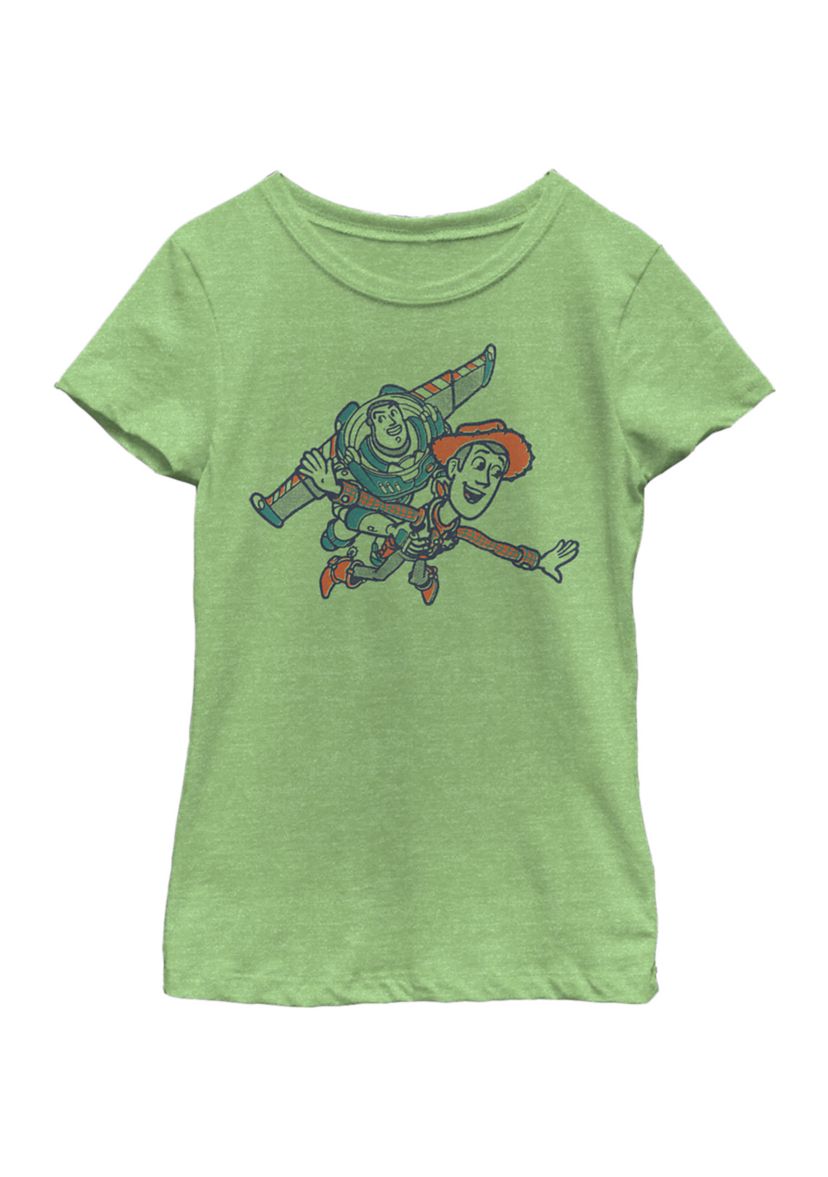 Girls 4-6x Come Fly With Me Graphic T-Shirt