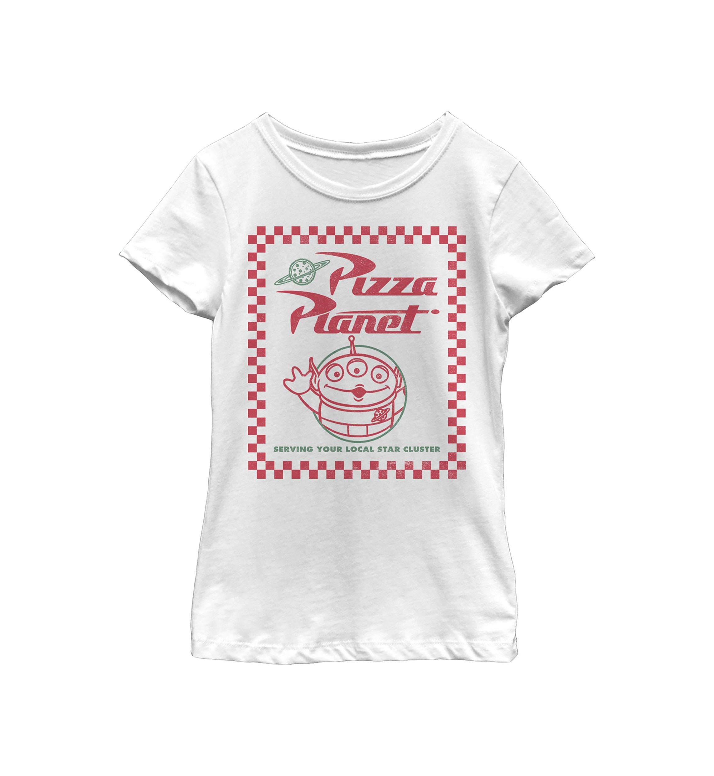 Girls 4-6x  Space Delivery Graphic Top