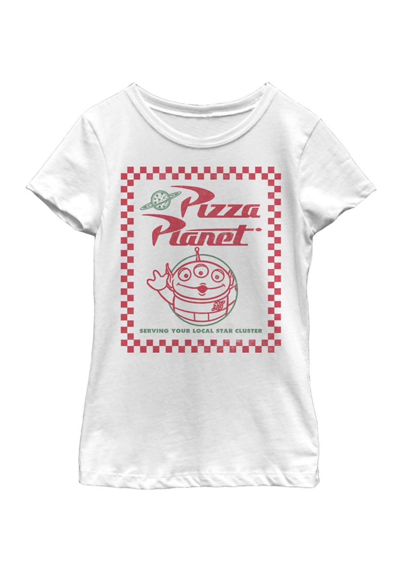 Girls 4-6x  Space Delivery Graphic Top