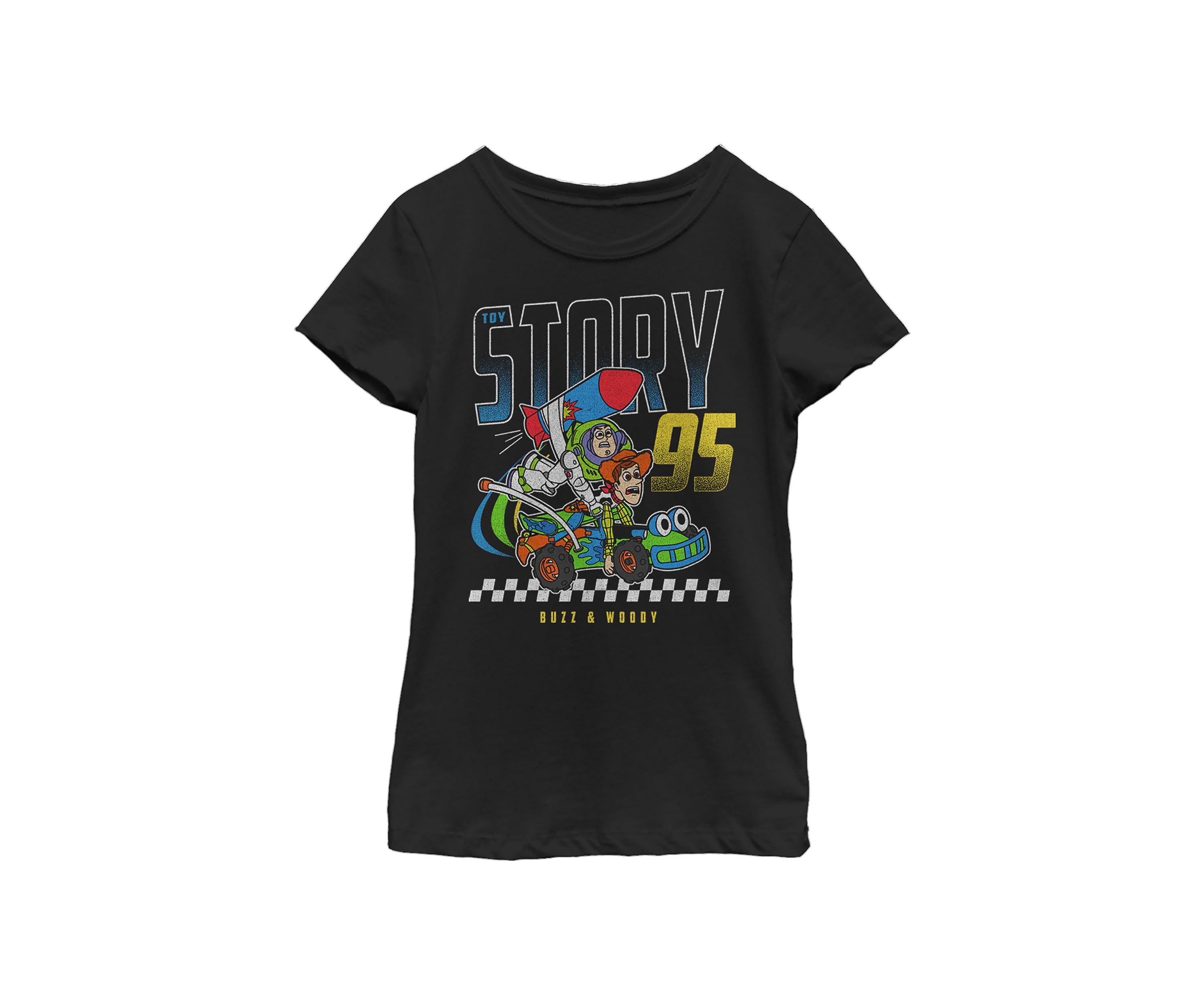 Girls 4-6x Fast RC Car Graphic T-Shirt