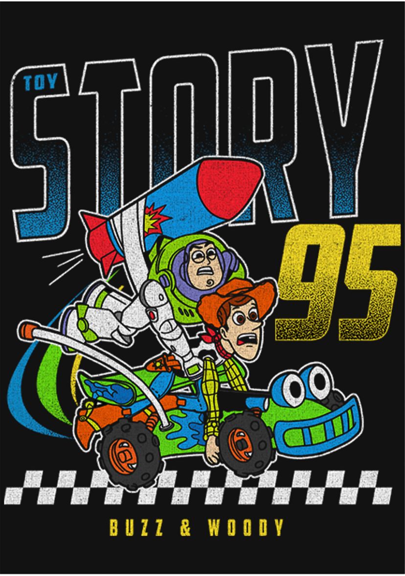 Girls 4-6x Fast RC Car Graphic T-Shirt