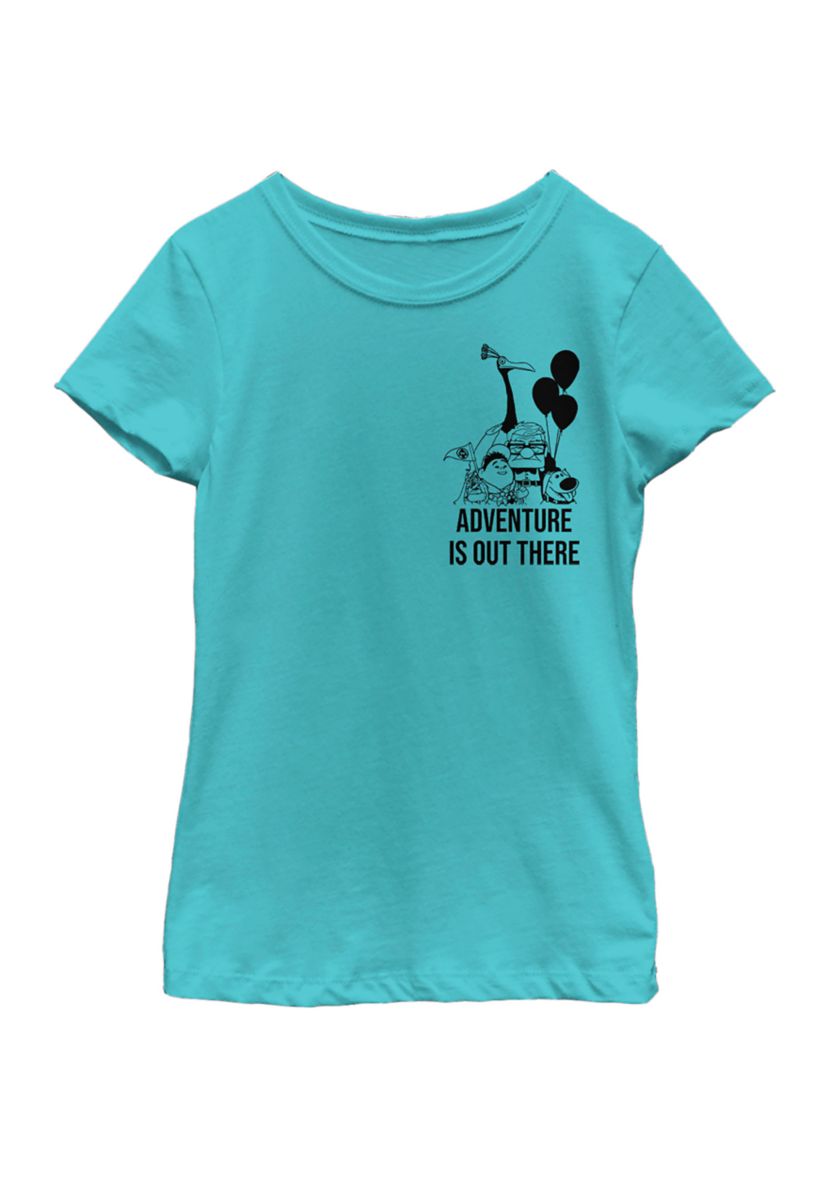 Girls 4-6x Adventure Up Graphic T-Shirt