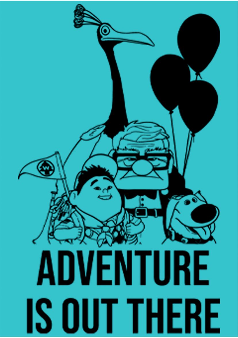 Girls 4-6x Adventure Up Graphic T-Shirt