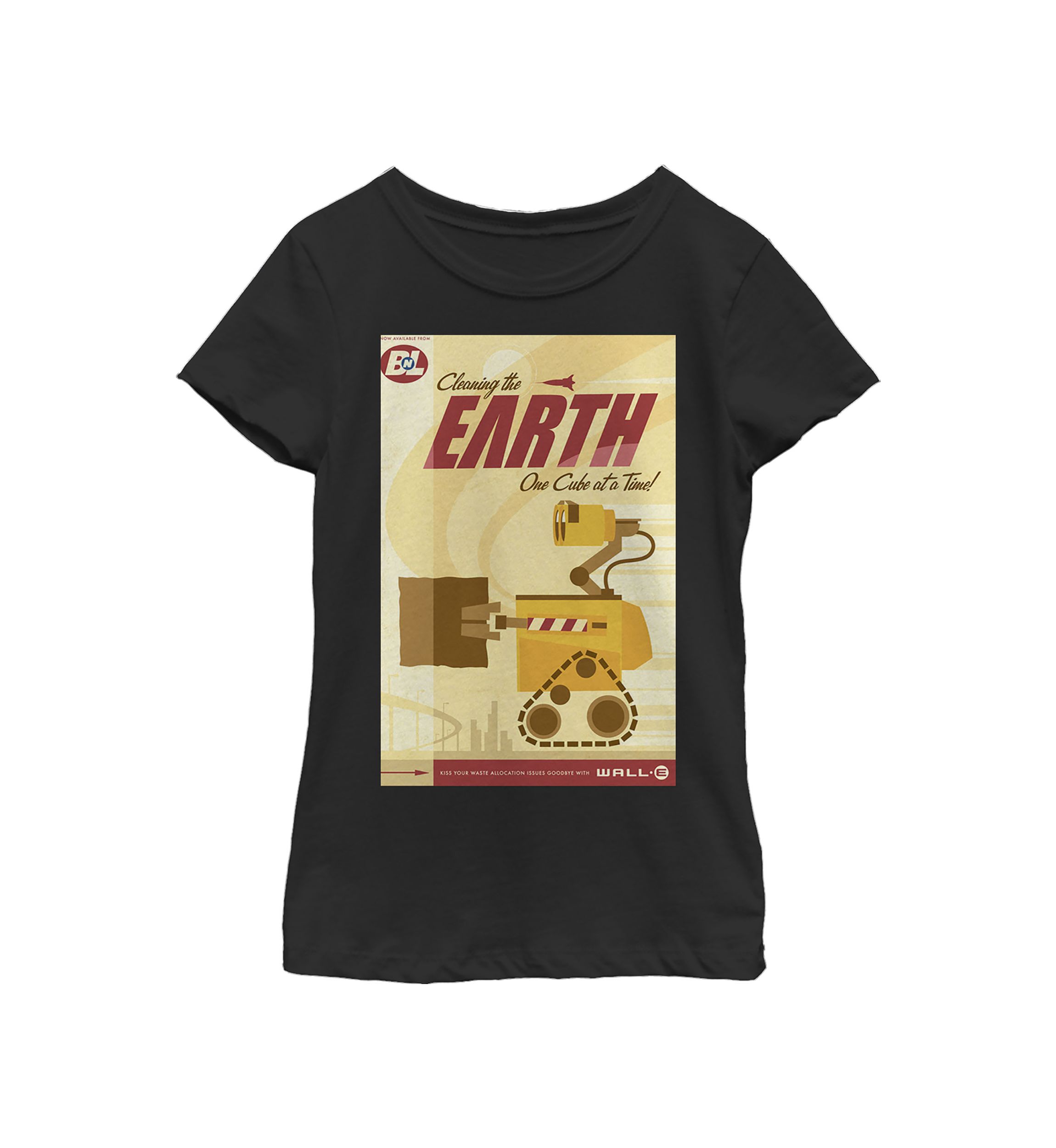 Girls 4-6x Cleaning the Earth Poster Graphic T-Shirt