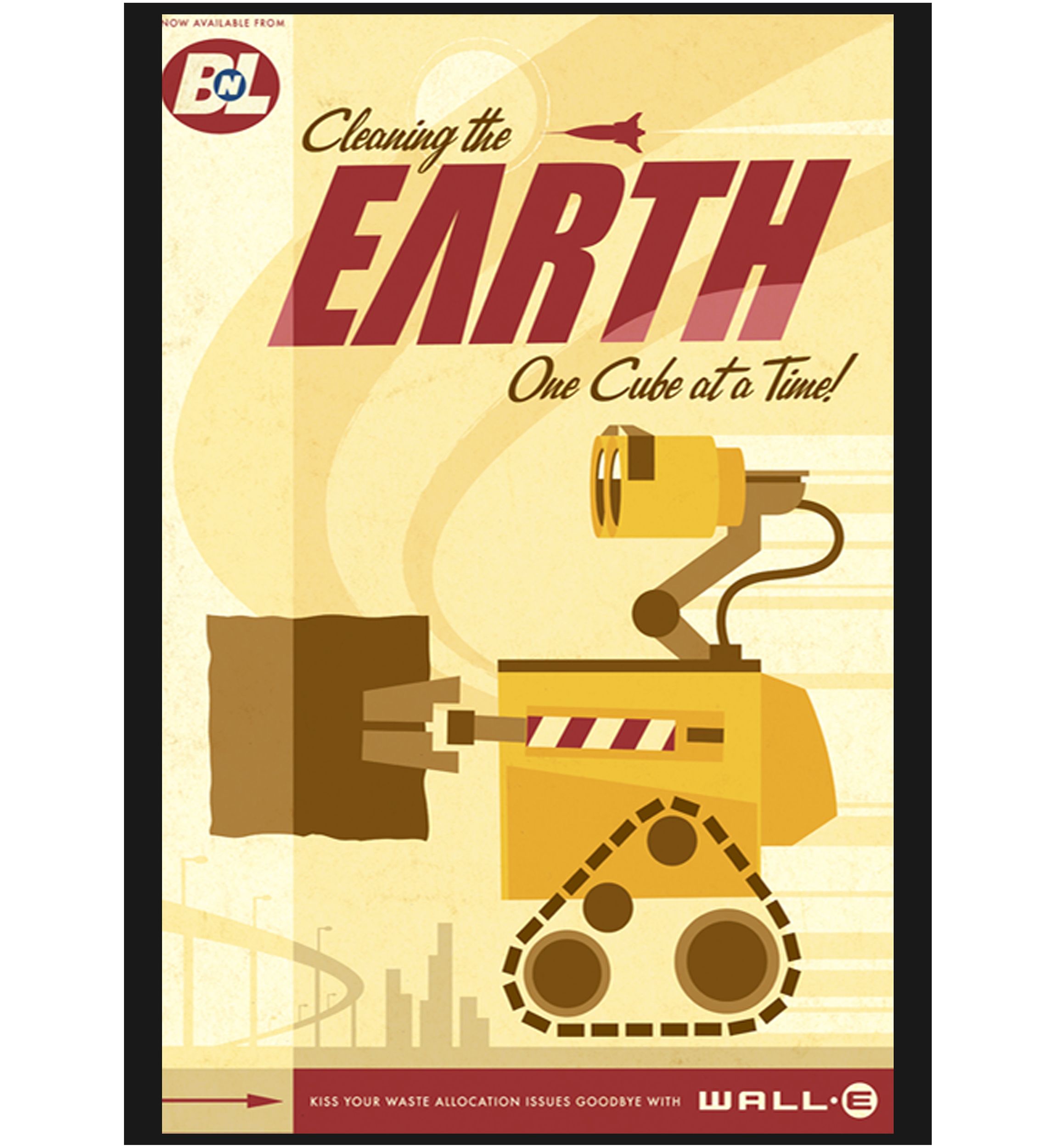 Girls 4-6x Cleaning the Earth Poster Graphic T-Shirt
