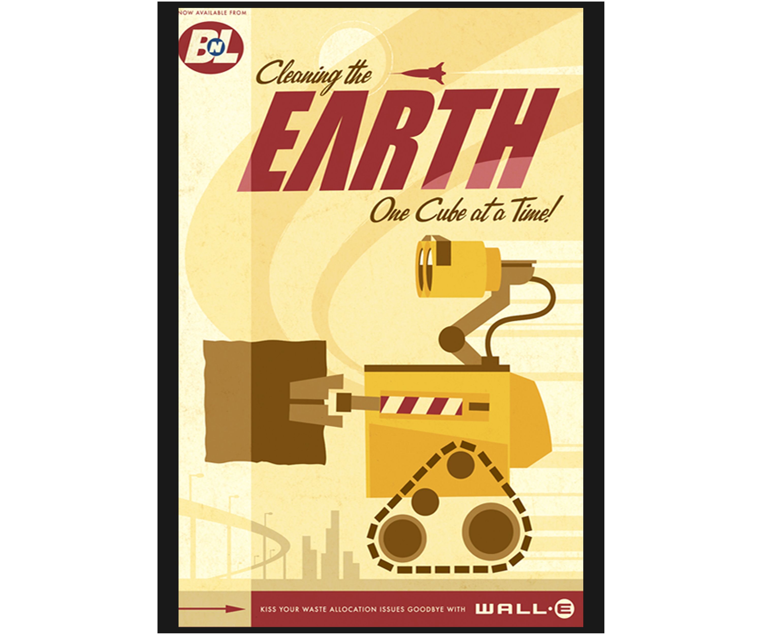 Girls 4-6x Cleaning the Earth Poster Graphic T-Shirt
