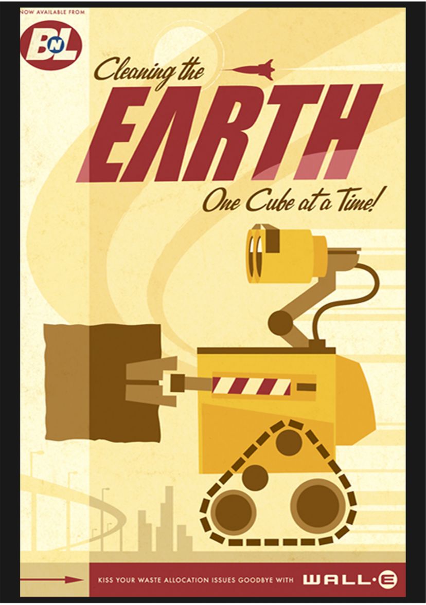 Girls 4-6x Cleaning the Earth Poster Graphic T-Shirt