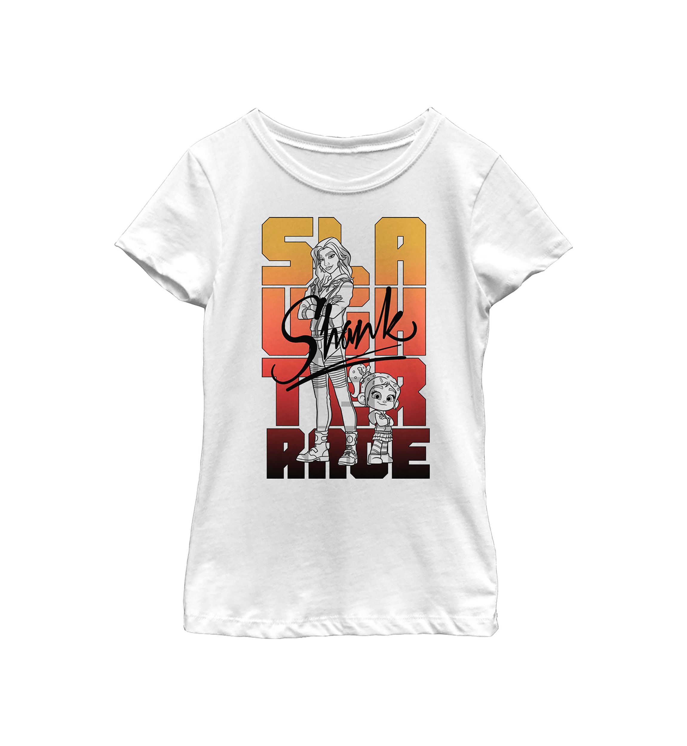 Girls 4-6x  Shank Stack Graphic Top