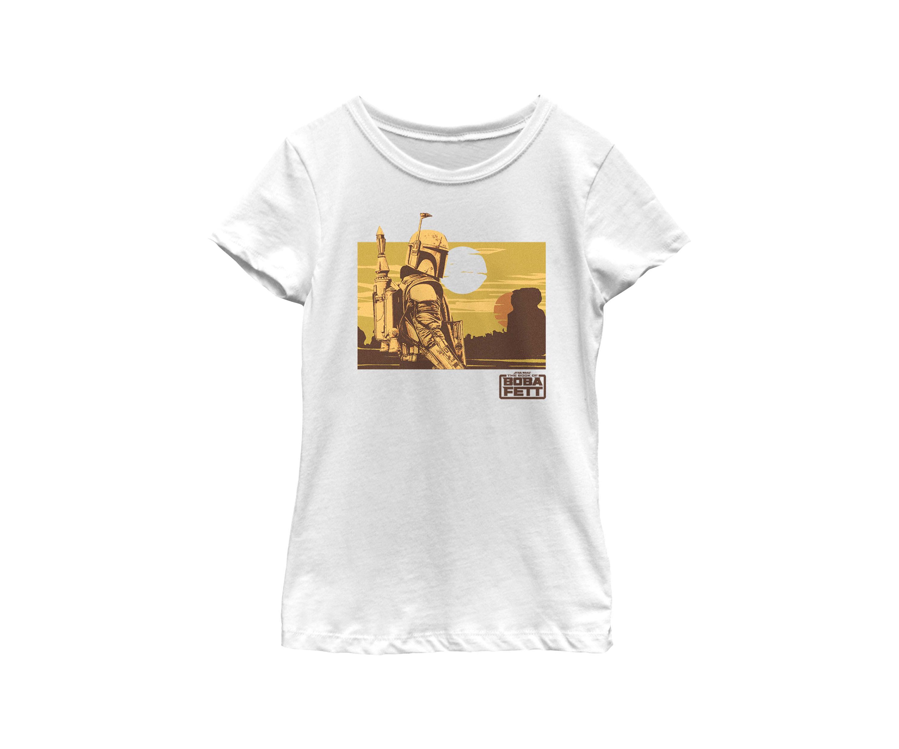 Boba Landscape Graphic T-Shirt