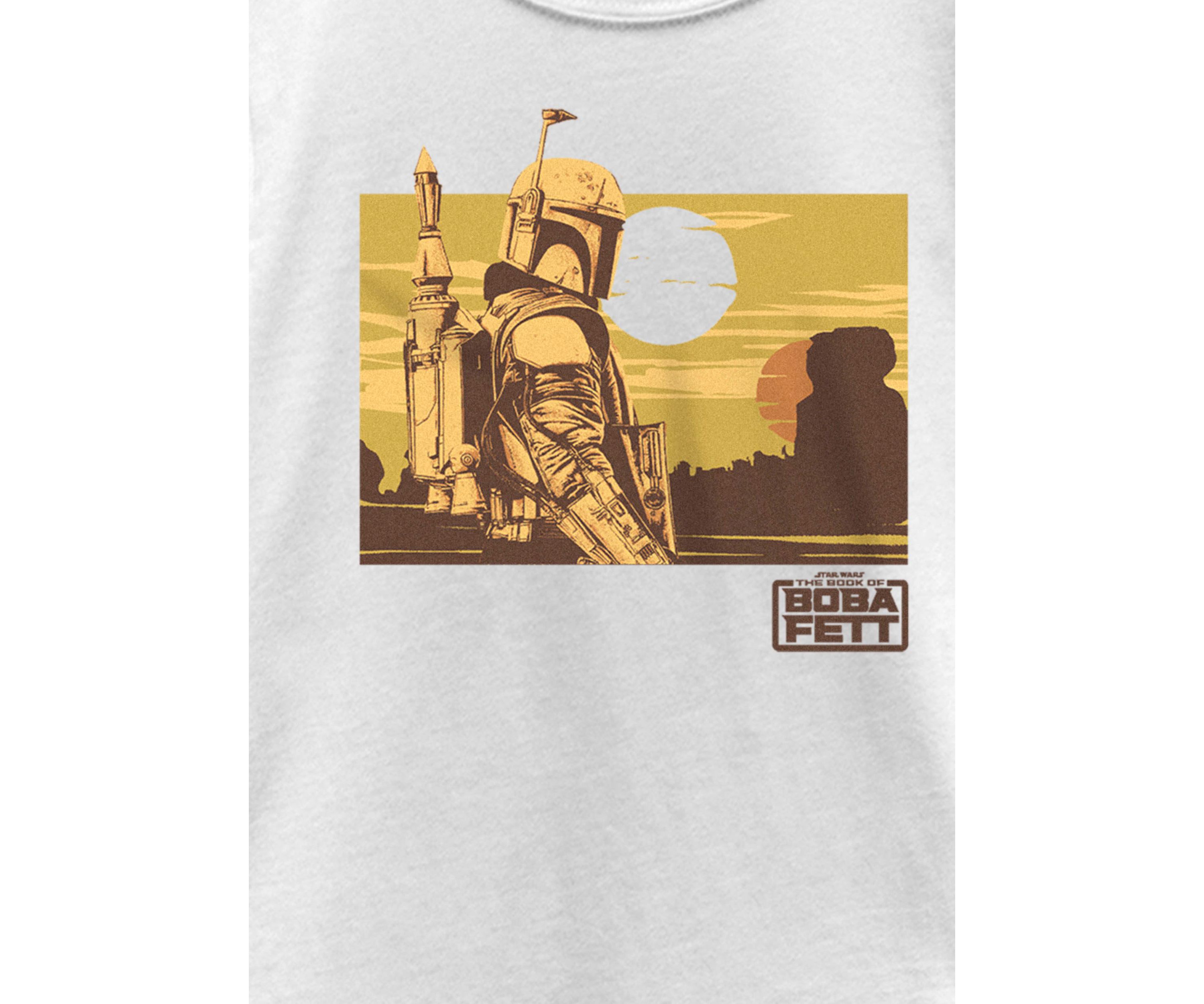 Boba Landscape Graphic T-Shirt