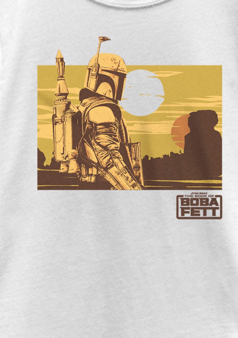 Boba Landscape Graphic T-Shirt