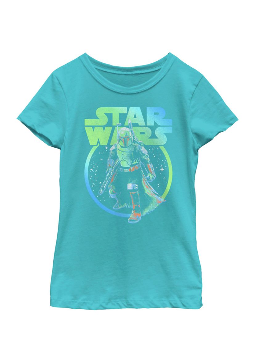 Rainbow Fett Graphic T-Shirt