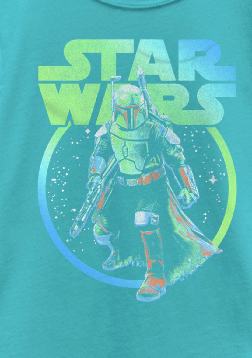 Rainbow Fett Graphic T-Shirt