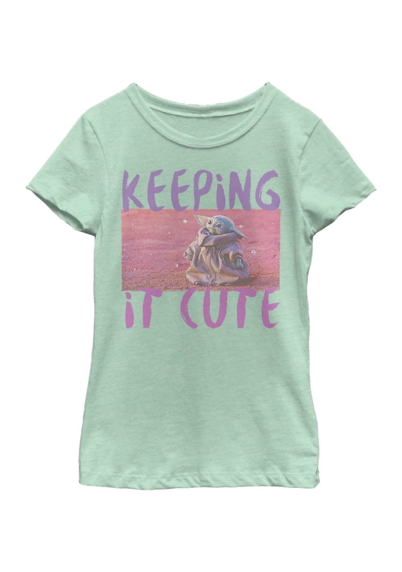 Girls 4-6x Star Wars The Mandalorian Officially Licensed Graphic T-Shirt