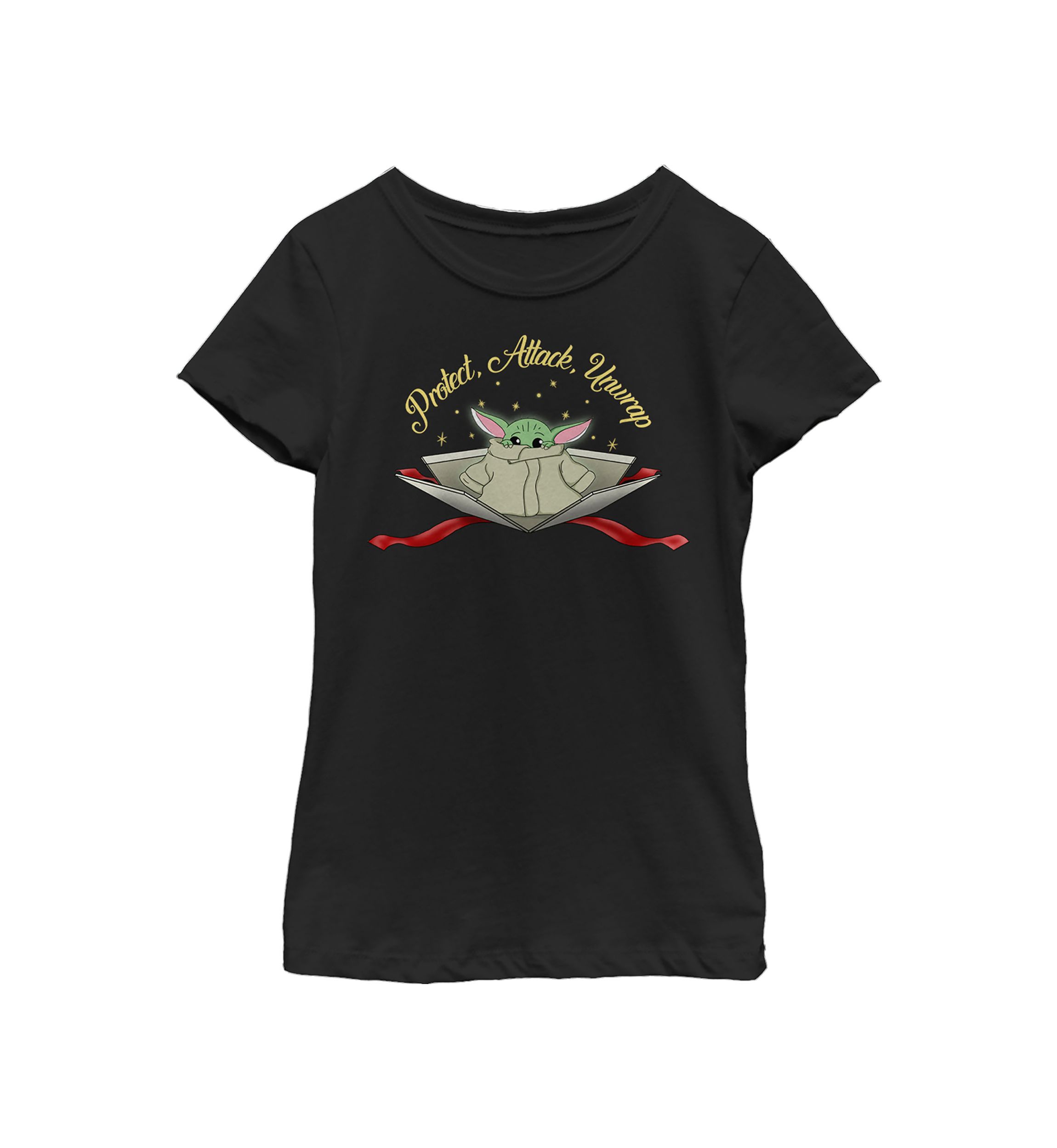 Girls 4-6x Protect Attack Unwrap T-Shirt 