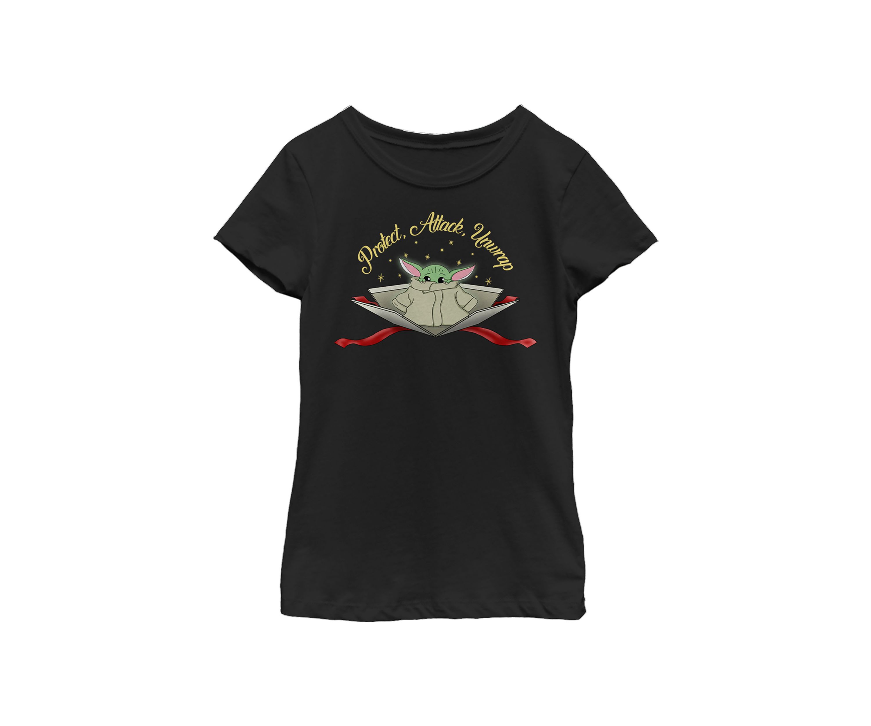 Girls 4-6x Protect Attack Unwrap T-Shirt 