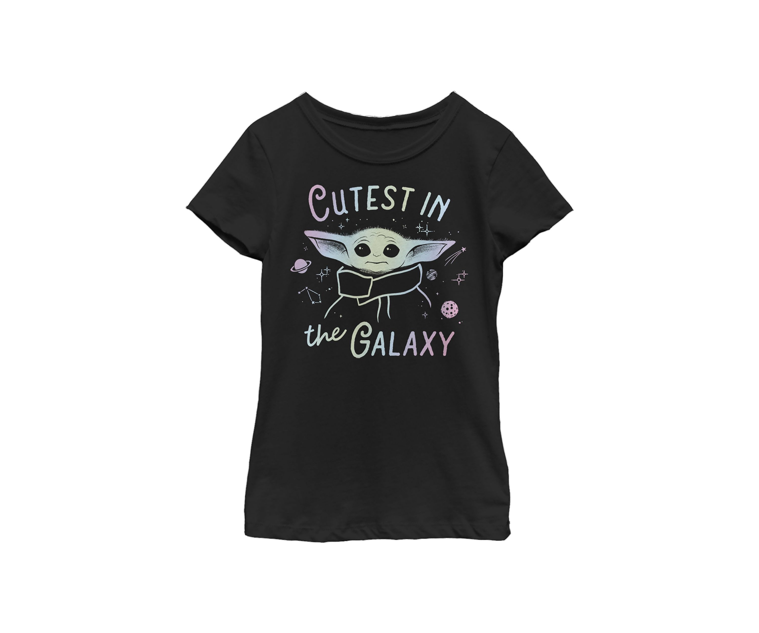 Girls 4-6x Cutest in the Galaxy Graphic T-Shirt 