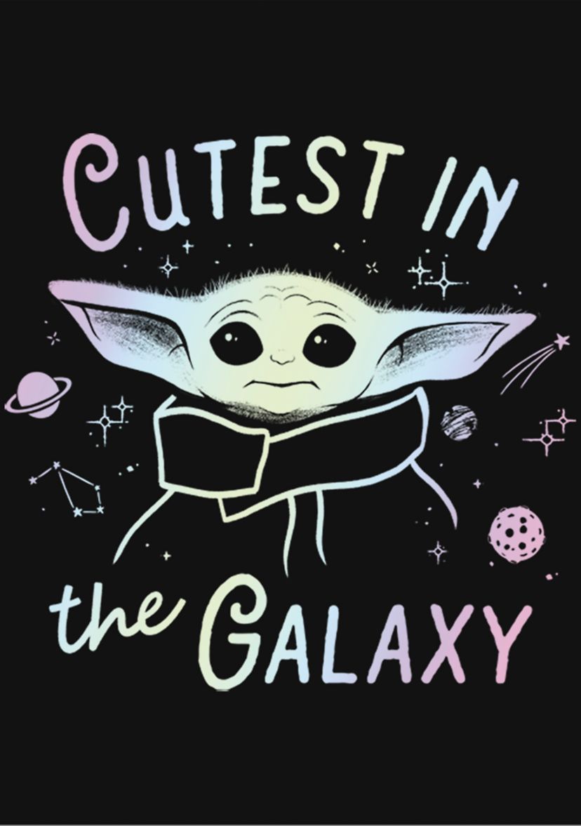 Girls 4-6x Cutest in the Galaxy Graphic T-Shirt 