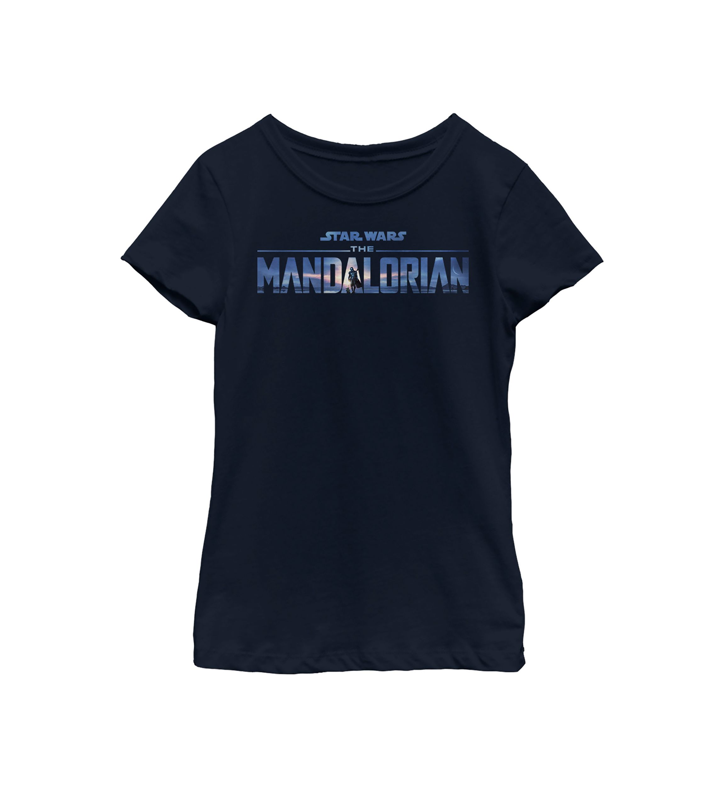 Girls 4-6x New Mando Logo Graphic T-Shirt