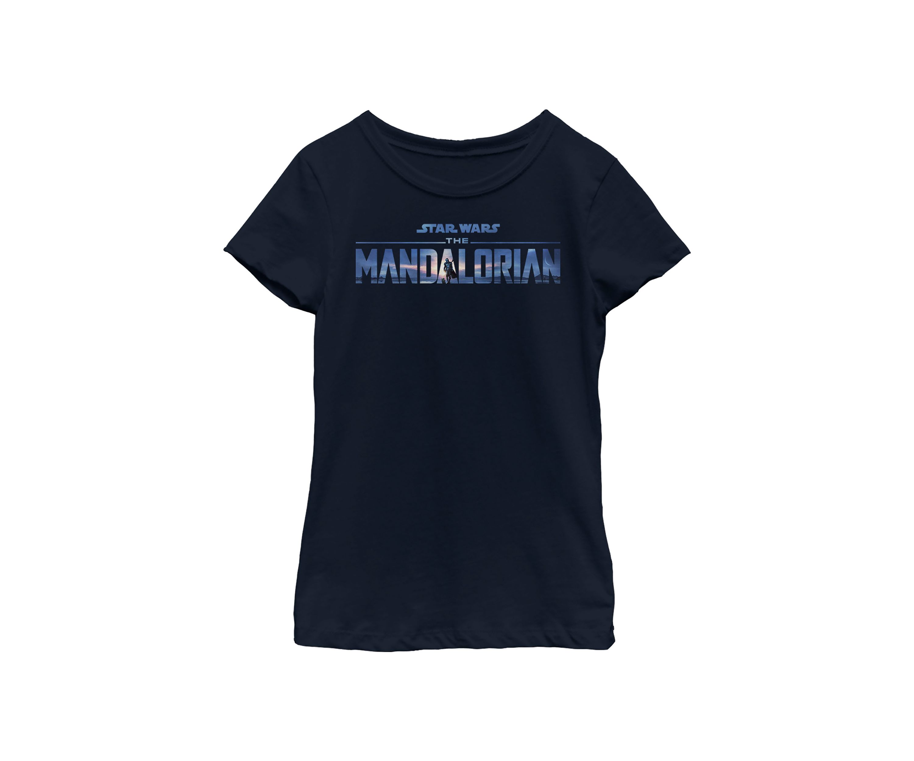 Girls 4-6x New Mando Logo Graphic T-Shirt