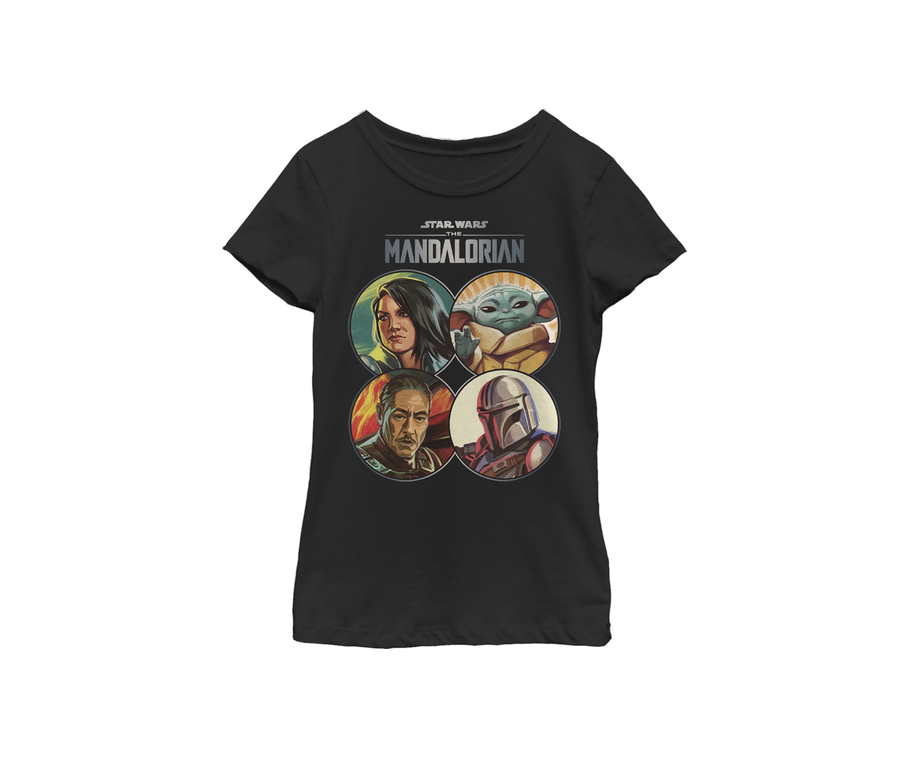 Girls 4-6x Mando Coins Top