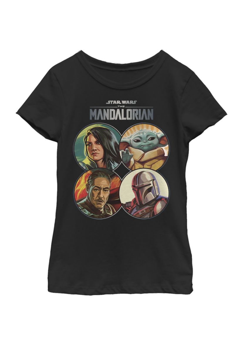 Girls 4-6x Mando Coins Top