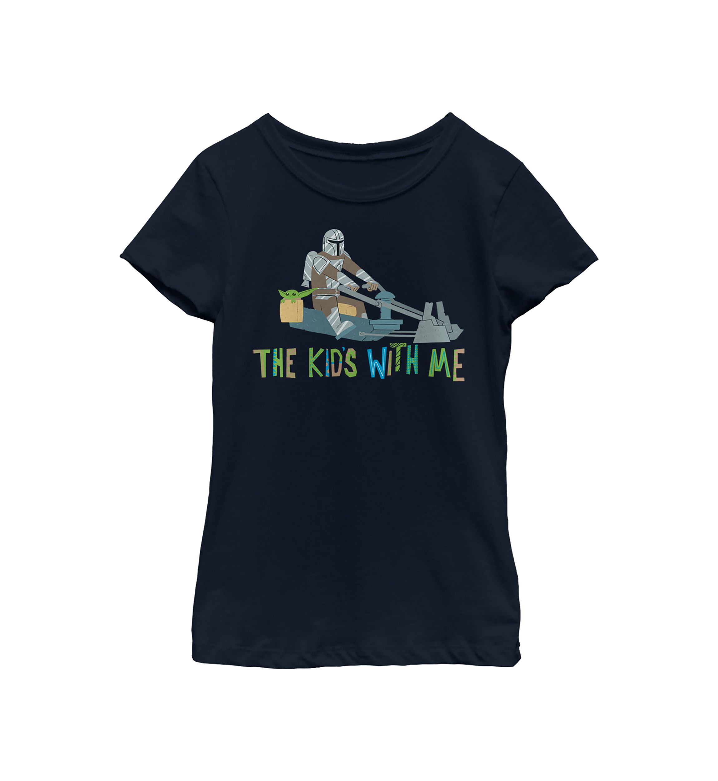 Girls 4-6x The Kids With Me Top