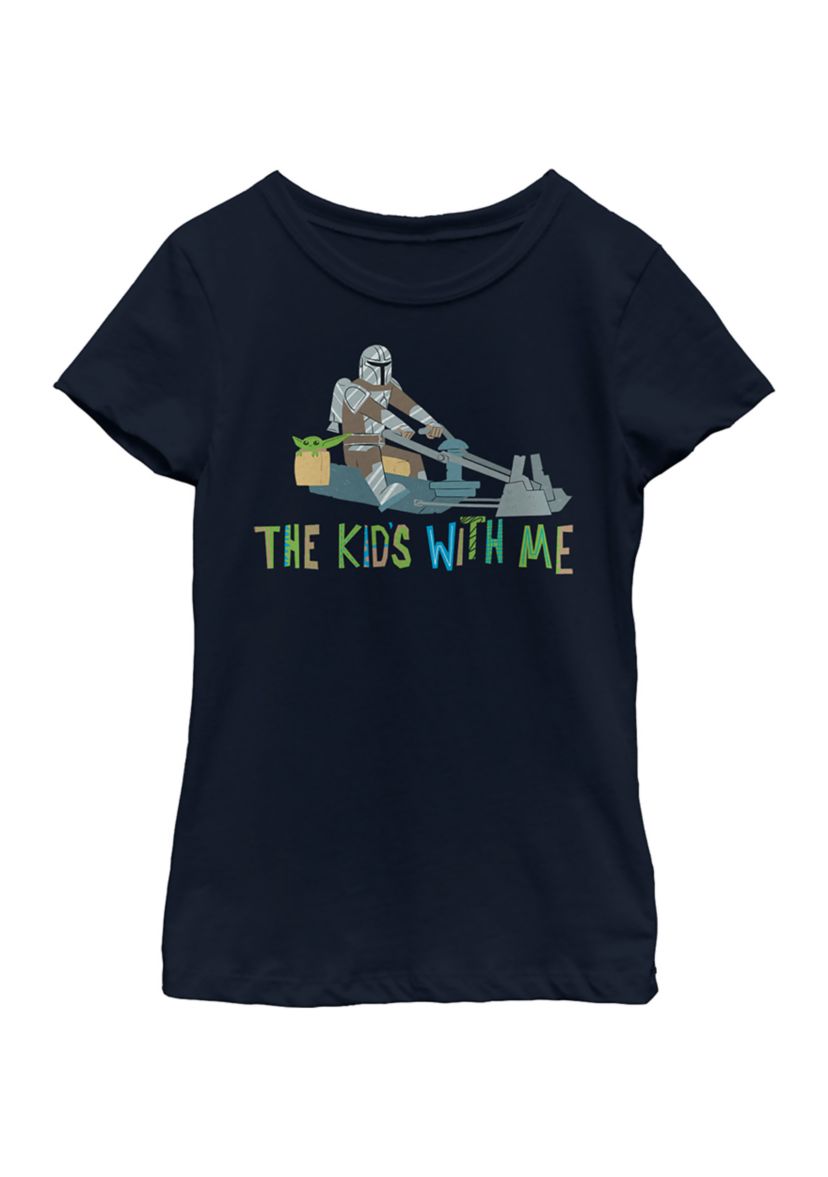 Girls 4-6x The Kids With Me Top