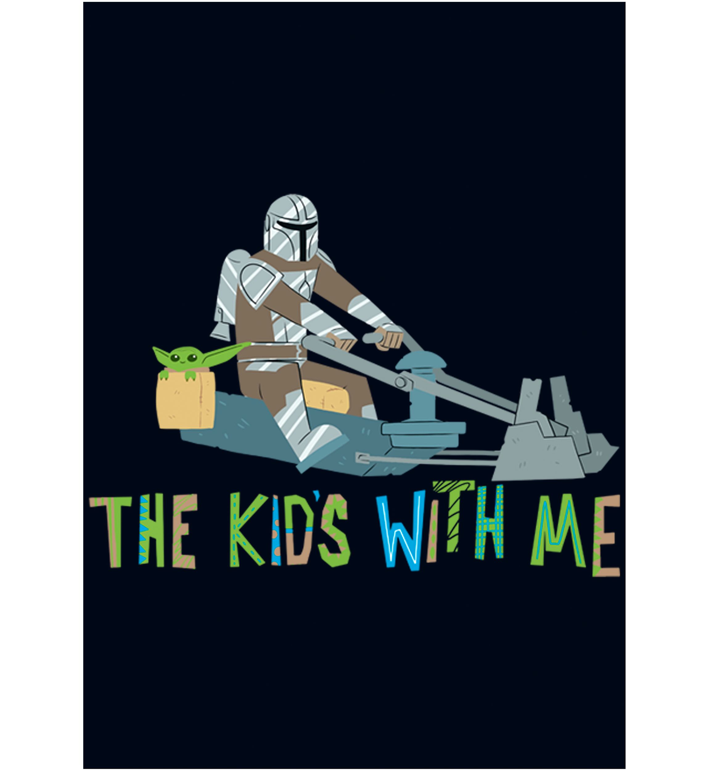 Girls 4-6x The Kids With Me Top